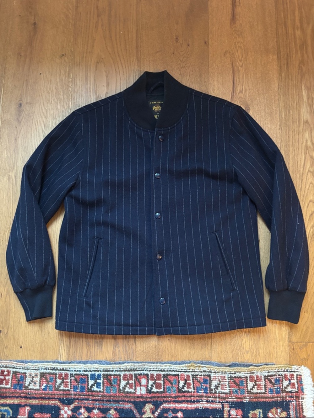 Rare Golden Bear x Todd Snyder collab bomber jacket